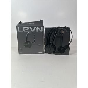 Levn CT002 Headset Black Noise Cancelling Wireless‎ Bluetooth on the Ear and Mic